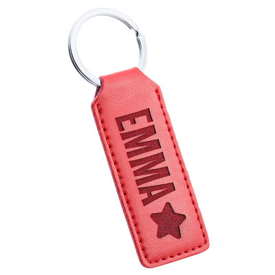 Portachiavi Personalizzato in Vera Pelle