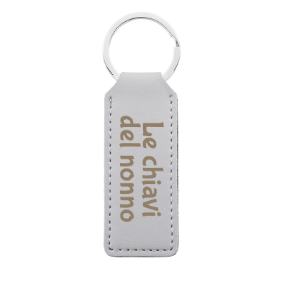 Portachiavi Personalizzato in Vera Pelle