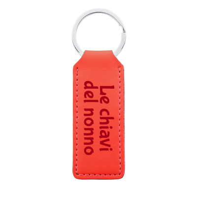 Portachiavi Personalizzato in Vera Pelle