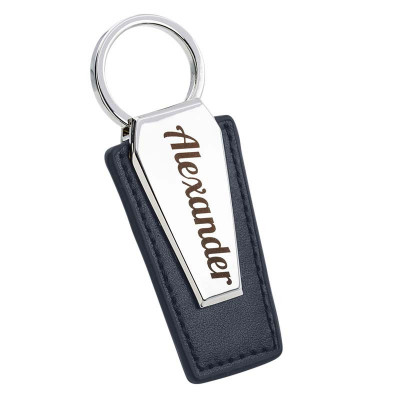 Portachiavi in Pelle Personalizzato con...