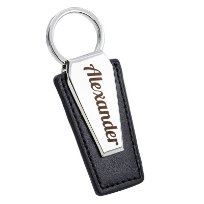 Portachiavi in Pelle Personalizzato con...