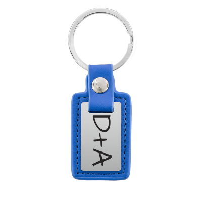 Portachiavi Rettangolare Inciso Personalizzato...