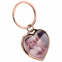 Portachiavi Cuore di Lusso Personalizzato con Foto Portachiavi Cuore di Lusso Personalizzato con Foto