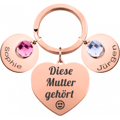 Personalisierter Schlüsselanhänger mit...