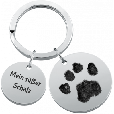 Personalisierter Schlüsselanhänger mit 2... Personalisierter Schlüsselanhänger mit 2...