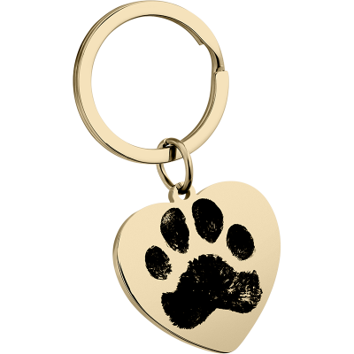 Portachiavi Personalizzato a Forma di Cuore e...