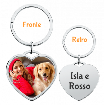 Portachiavi di Lusso Personalizzato a Forma di...