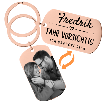 Personalisierter Schlüsselanhänger mit Gravur...