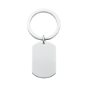 Personalisierter Dog Tag Foto-Schlüsselanhänger – Vorderseite mit Bild & Rückseite mit Gravur