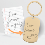 Handschrift zu Gravur